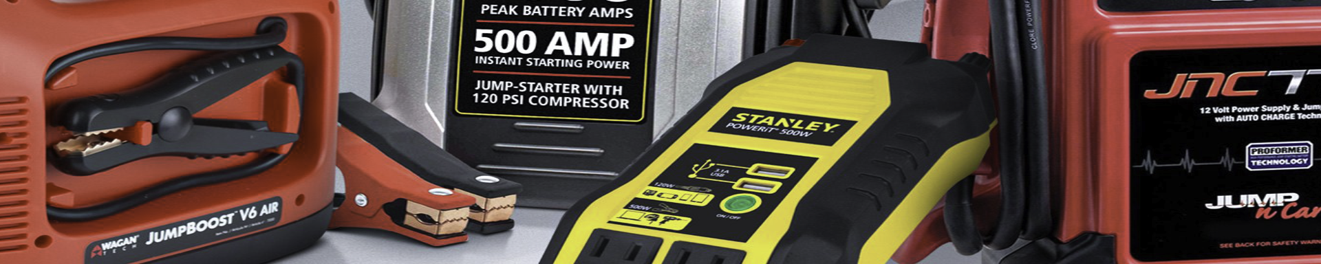 Battery Chargers & Jump Starters | GarageAndFab.com | Munro Industries gf-1001030206