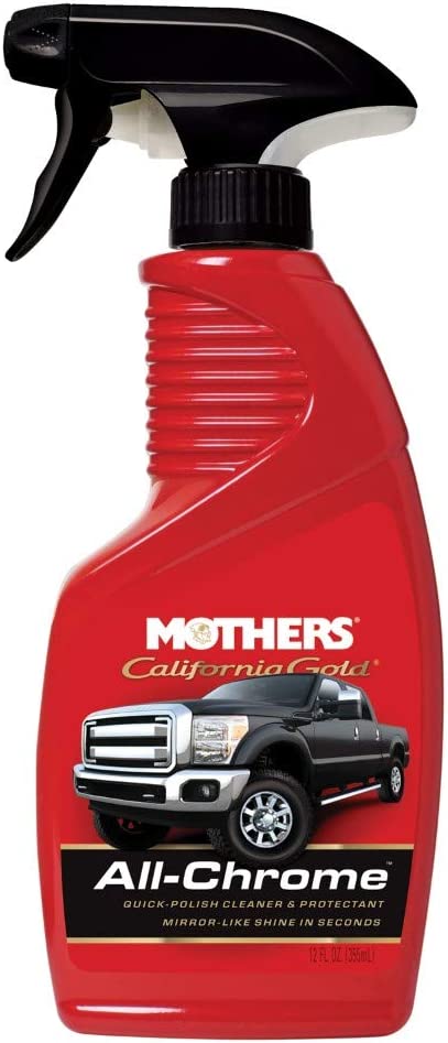 Mothers Polishes California Gold All Chrome Quick Polish Cleaner 12oz - 05222 | GarageAndFab.com