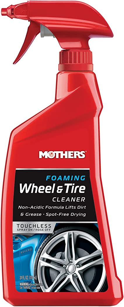 Mothers Polishes Foaming Wheel & Tire Cleaner 24oz - 05924 | GarageAndFab.com