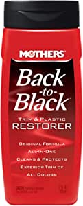 Mothers Polishes Back-to-Black Trim & Plastic Restorer 12oz - 06112 | GarageAndFab.com