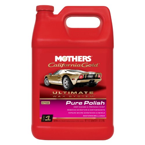 Mothers Polishes California Gold Pure Polish 4/1 gal - 07102 | GarageAndFab.com