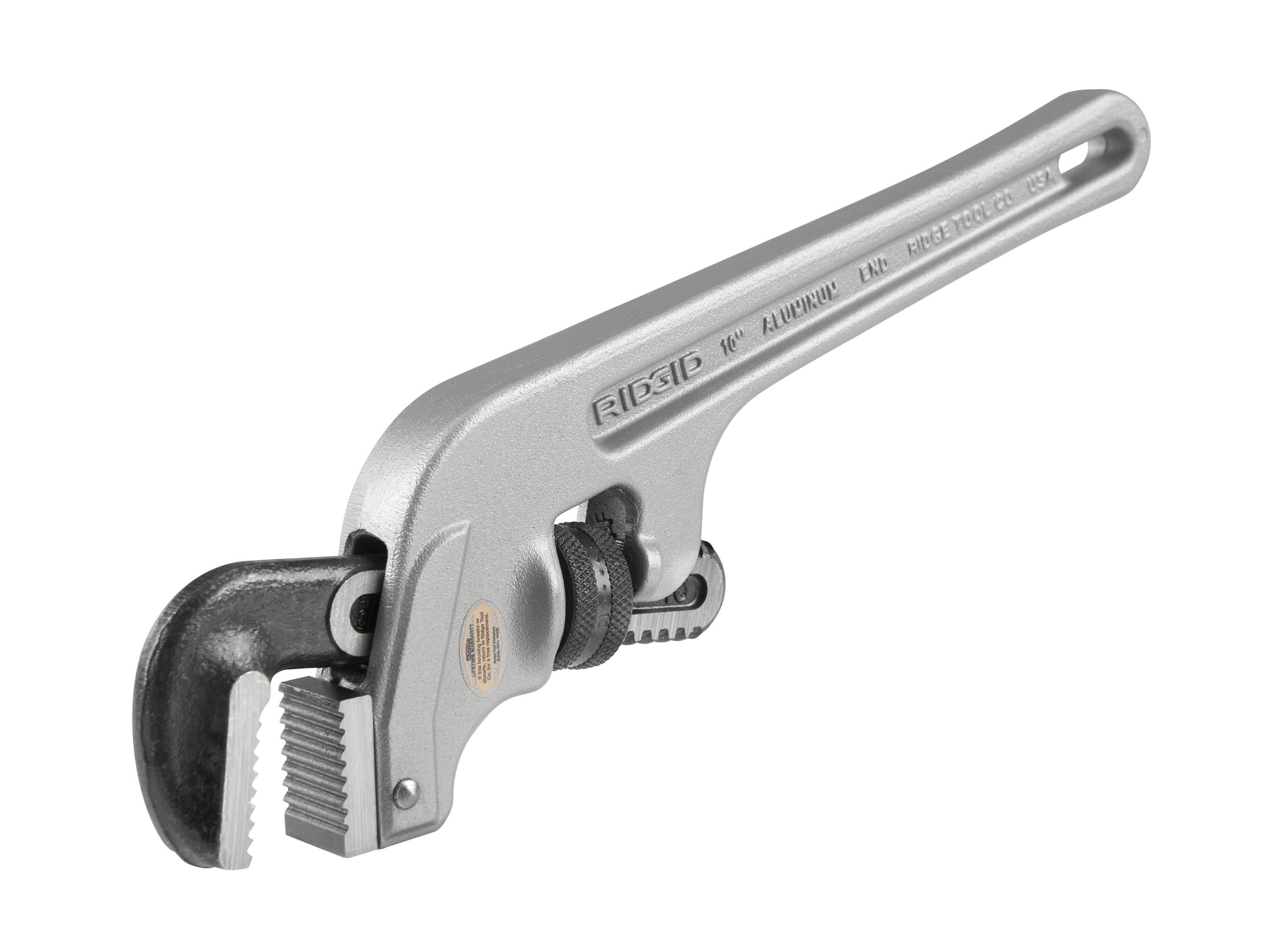 Ridgid Wrench, E910 Aluminum End - RGD-90107 | GarageAndFab.com