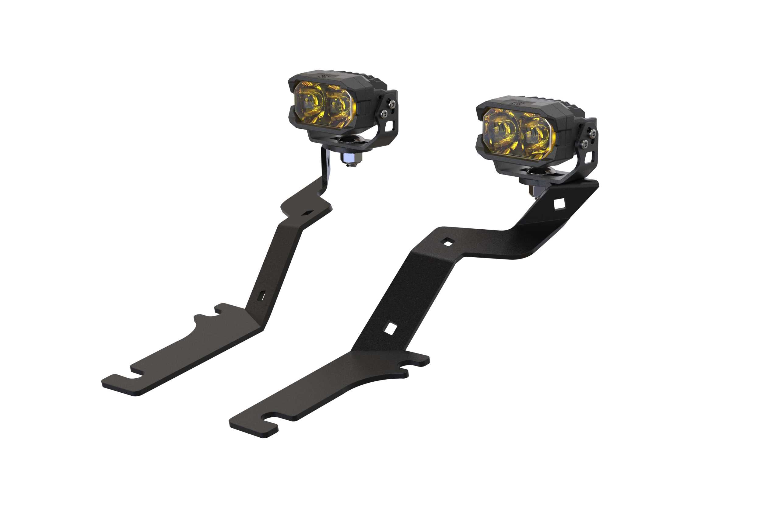 Morimoto 2Banger Ditch Light Kit: 15-20 F150 (HXB White Combo Beam) 2B-PLR-KIT-1266 | GarageAndFab.com