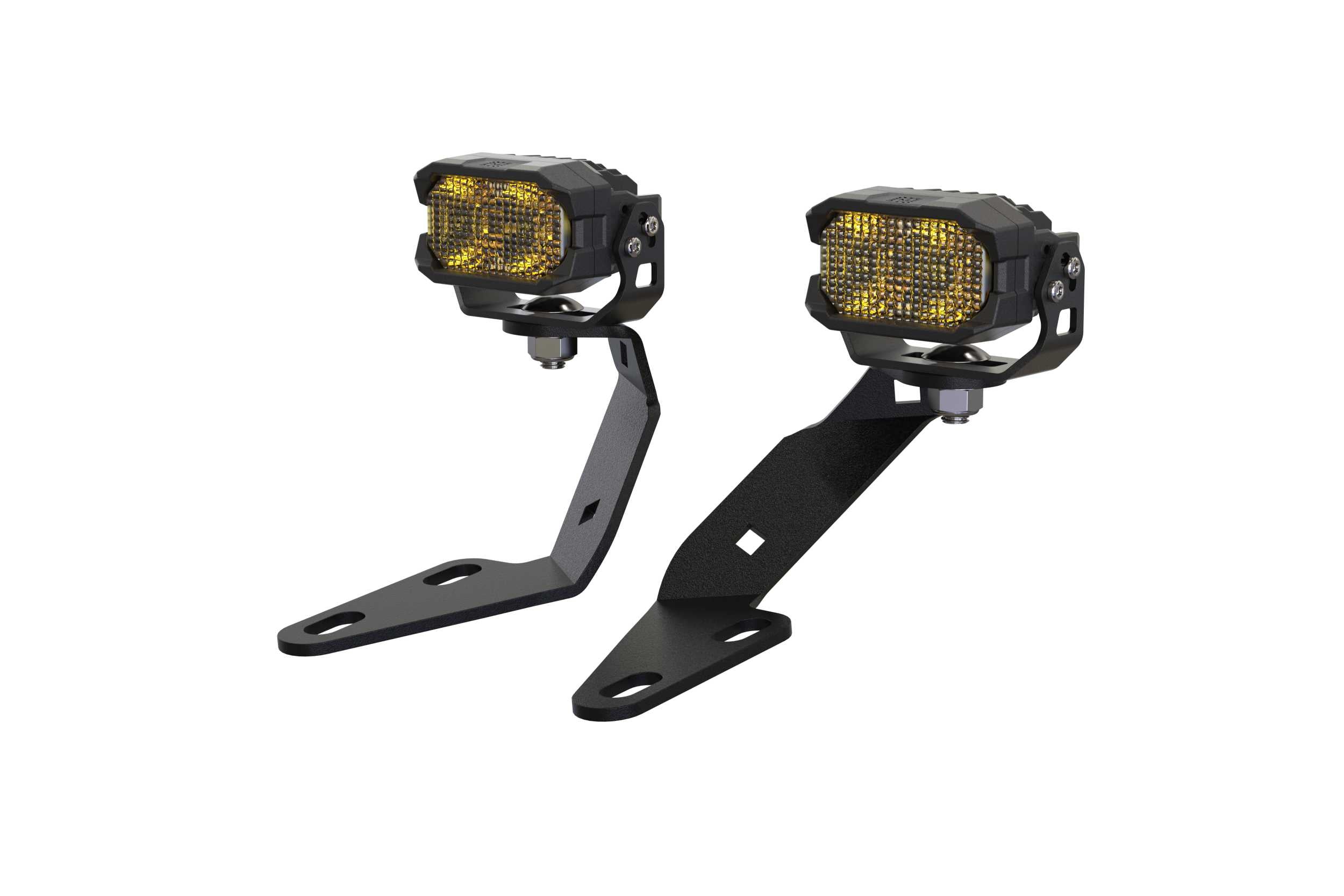 Morimoto 2Banger Ditch Light Kit: 16-23 Tacoma (HXB White Combo Beam) 2B-PLR-KIT-1056 | GarageAndFab.com