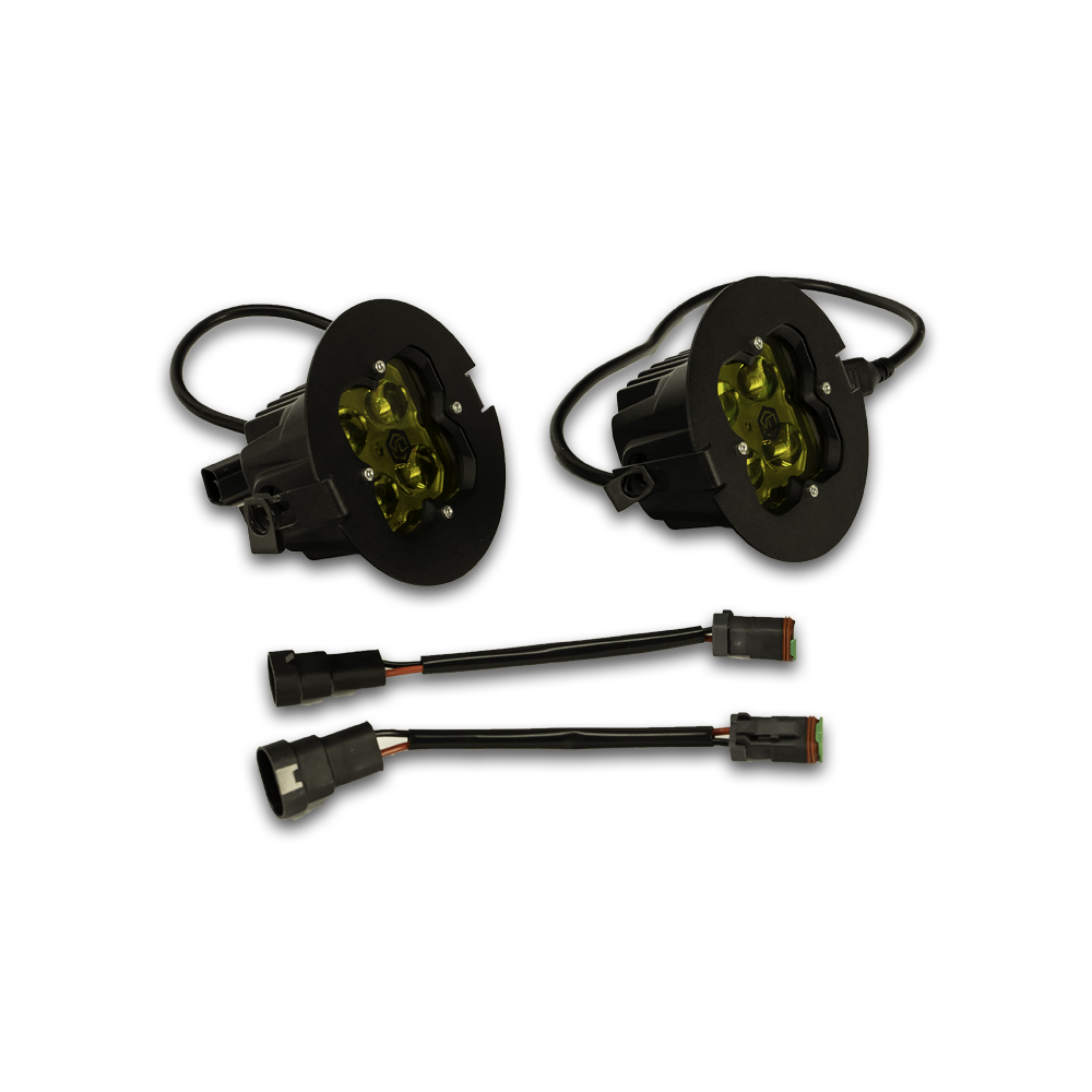 Vivid 11309 FNG SAE Fog Light Kit Toyota Tacoma Amber 05-11 | GarageAndFab.com