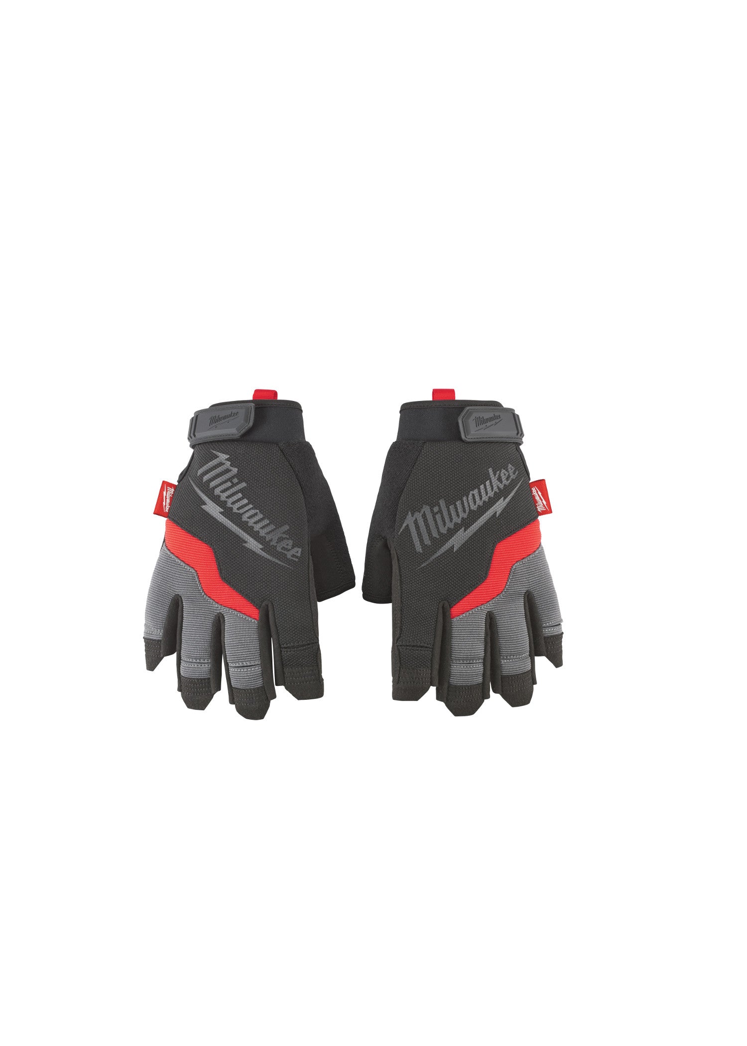 Milwaukee Electric (6) Fingerless Gloves-L - MLW-48-22-8742 | GarageAndFab.com