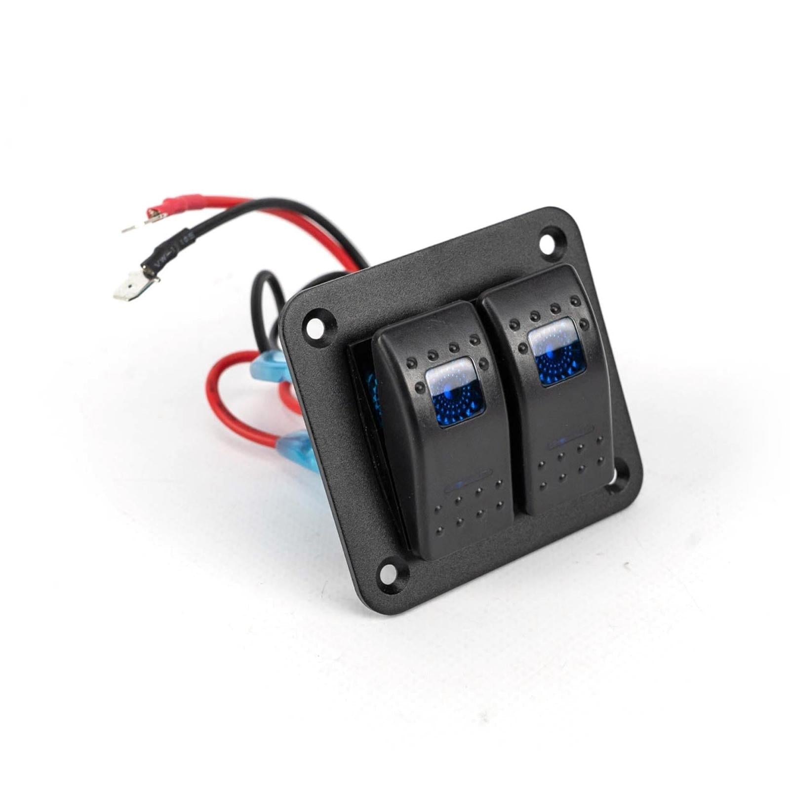 Vivid 13404 2 Port Auxiliary Switch Panel | GarageAndFab.com