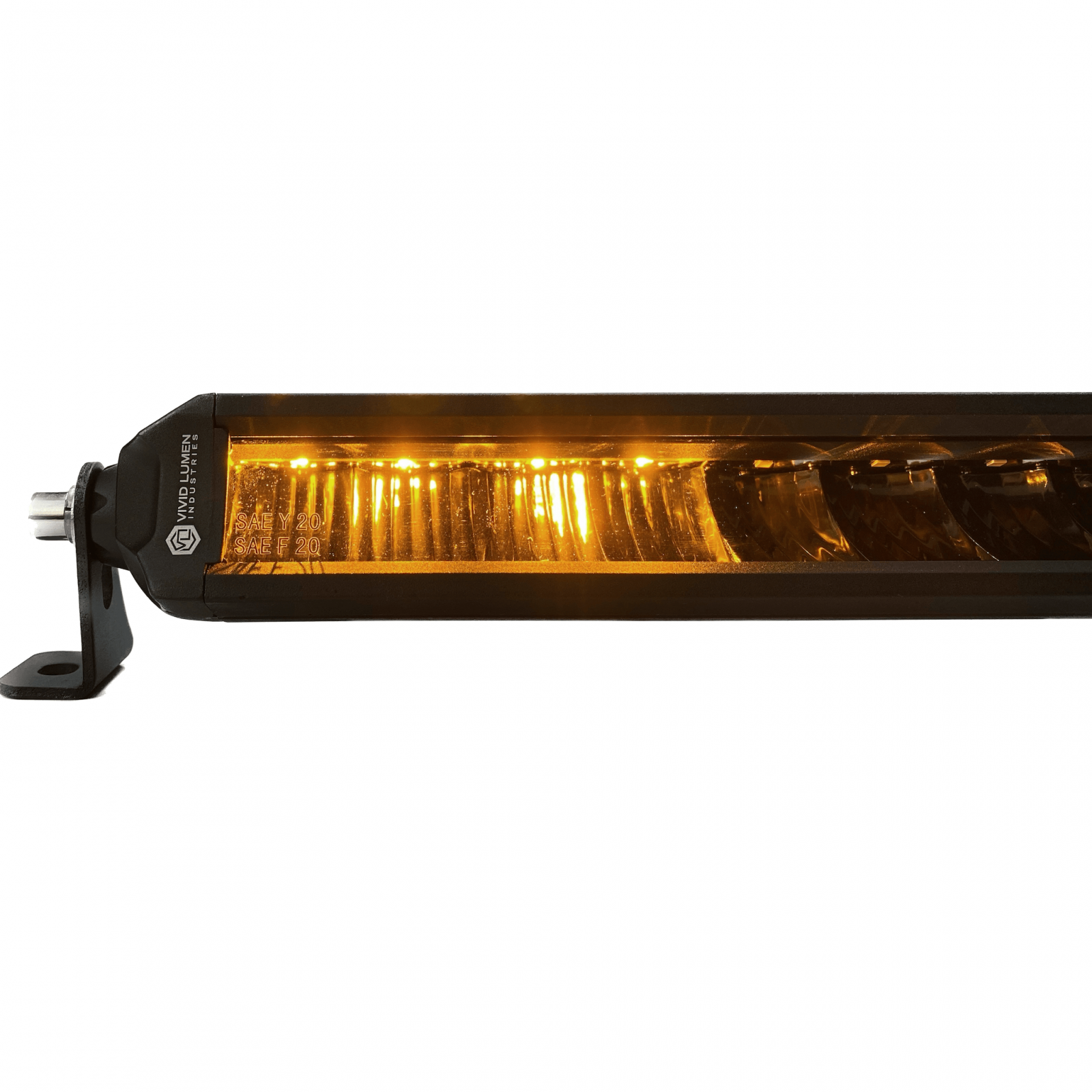 Vivid 15302 Super B Series 20 Inch Driving-Fog-Amber Strobe Lightbar DOT/SAE Harness Included | GarageAndFab.com