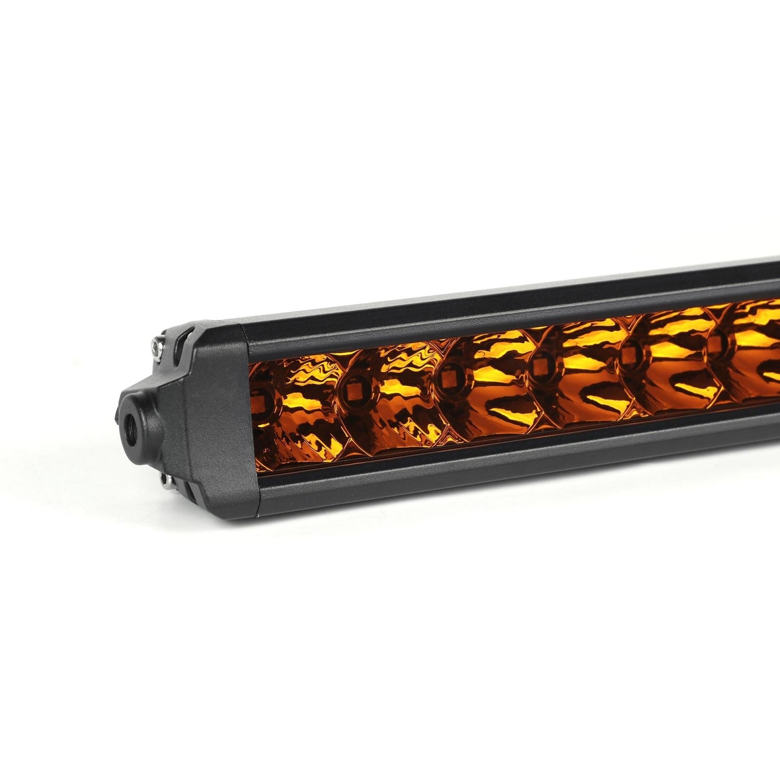 Vivid 16240 Wired Series 40 Inch Single Row Amber Combo Light Bar | GarageAndFab.com