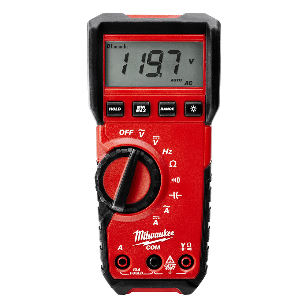 Milwaukee Electric Digital Multimeter - 2216-20 - MLW-2216-20 | GarageAndFab.com