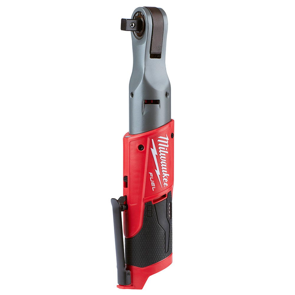 Milwaukee Electric 12V M12 Fuel 1/2" Ratchet (Tool Only), 175 Rpm, 60 Ft-Lb - MLW-2558-20 | GarageAndFab.com