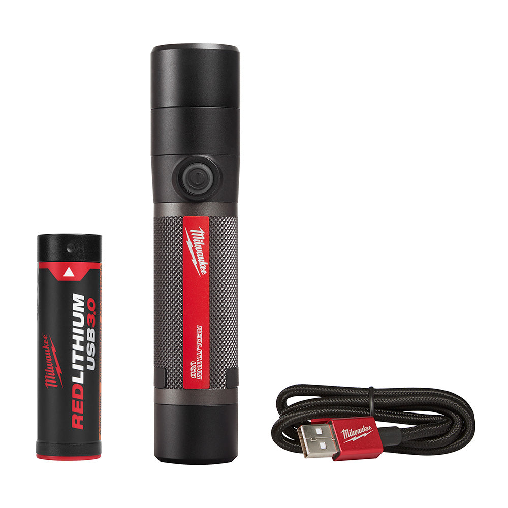 Milwaukee Electric Rlusb 800L Compact Flashlight - MLW-2160-21 | GarageAndFab.com