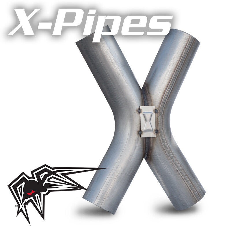 Black Widow X-Pipe  3 � | GarageAndFab.com