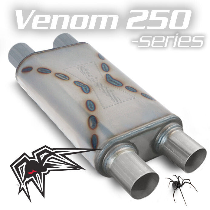 Black Widow Venom 250 Series 3"/2.5" Dual/Dual | GarageAndFab.com
