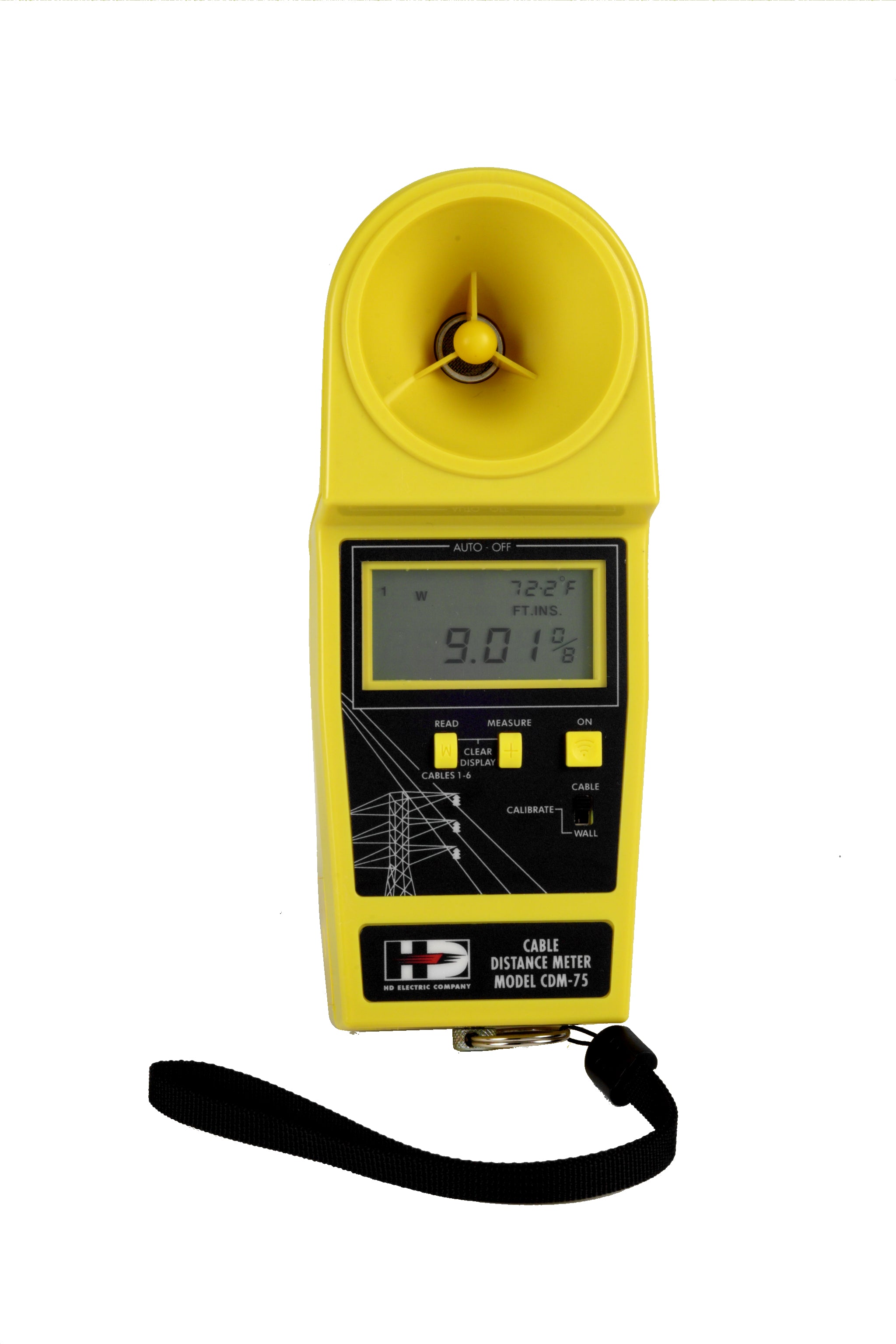 Greenlee Cable Distance Meter 50', Base - GRE-CDM-50 | GarageAndFab.com