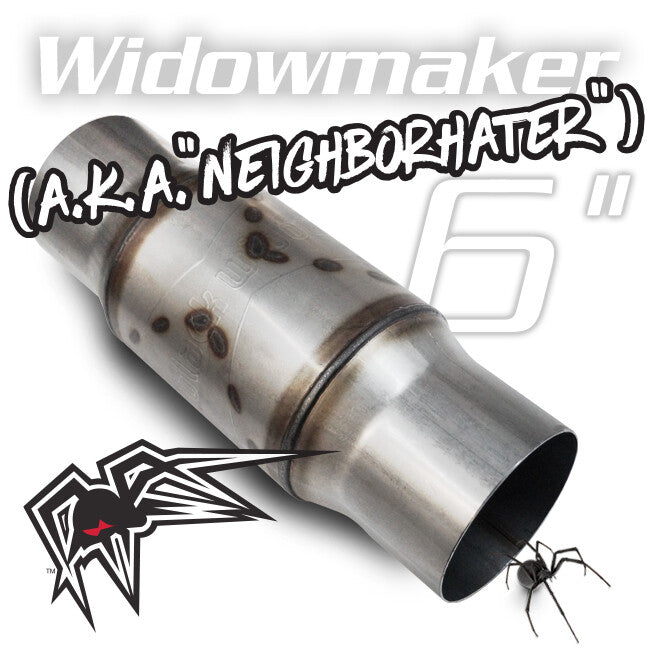 Black Widow 6 � Widowmaker "NeighborHater" Series 4 � Center/Center | GarageAndFab.com