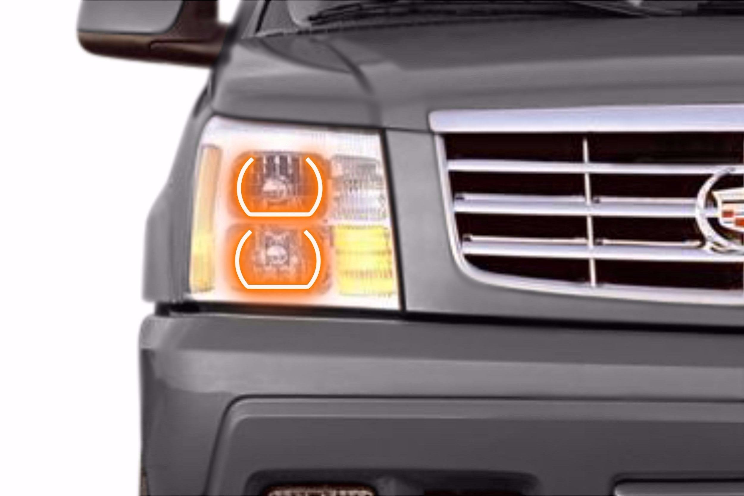 Cadillac Escalade (02-06): Profile Prism Fitted Halos (Kit) EDC01009 | GarageAndFab.com