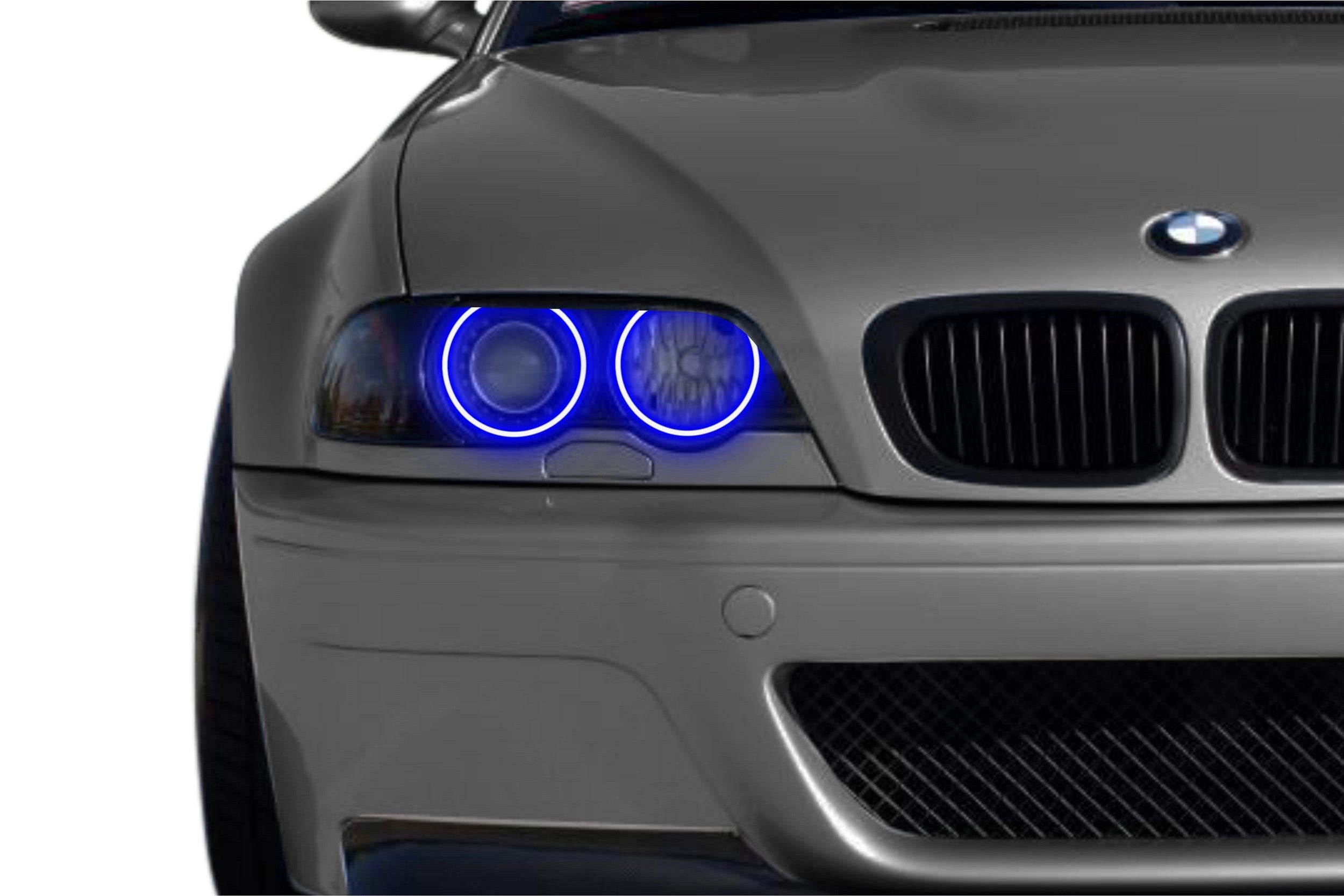 BMW 3-Series w/ OEM HID (99-05): Profile Prism Fitted Halos (Kit) EDC01314 | GarageAndFab.com