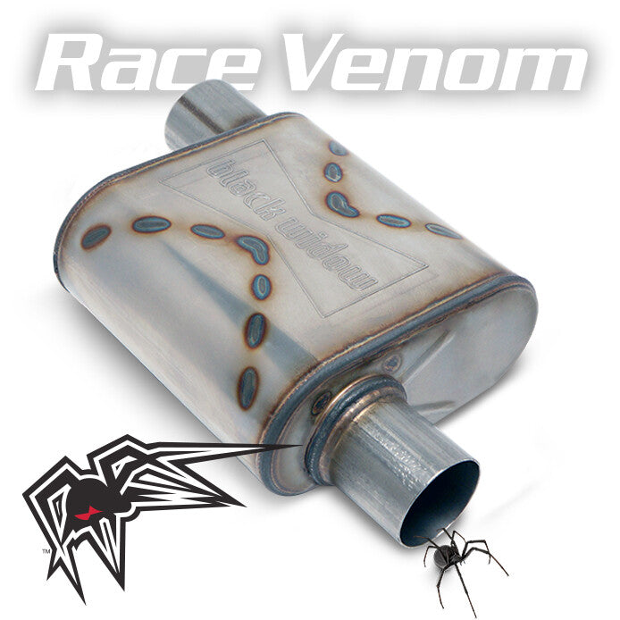 Black Widow Race Venom 2.5"/2.5" Offset/Offset | GarageAndFab.com