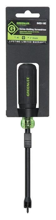 Greenlee Driver, Screwholding #0X5 -GRE-0453-16C | GarageAndFab.com