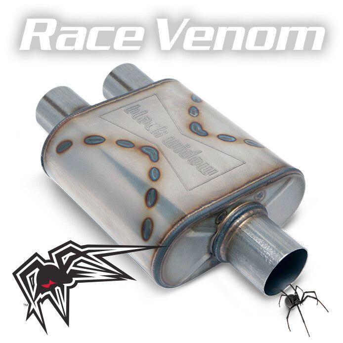 Black Widow Race Venom "Angry Housewife" Series 3"/2.5" Single/Dual | GarageAndFab.com