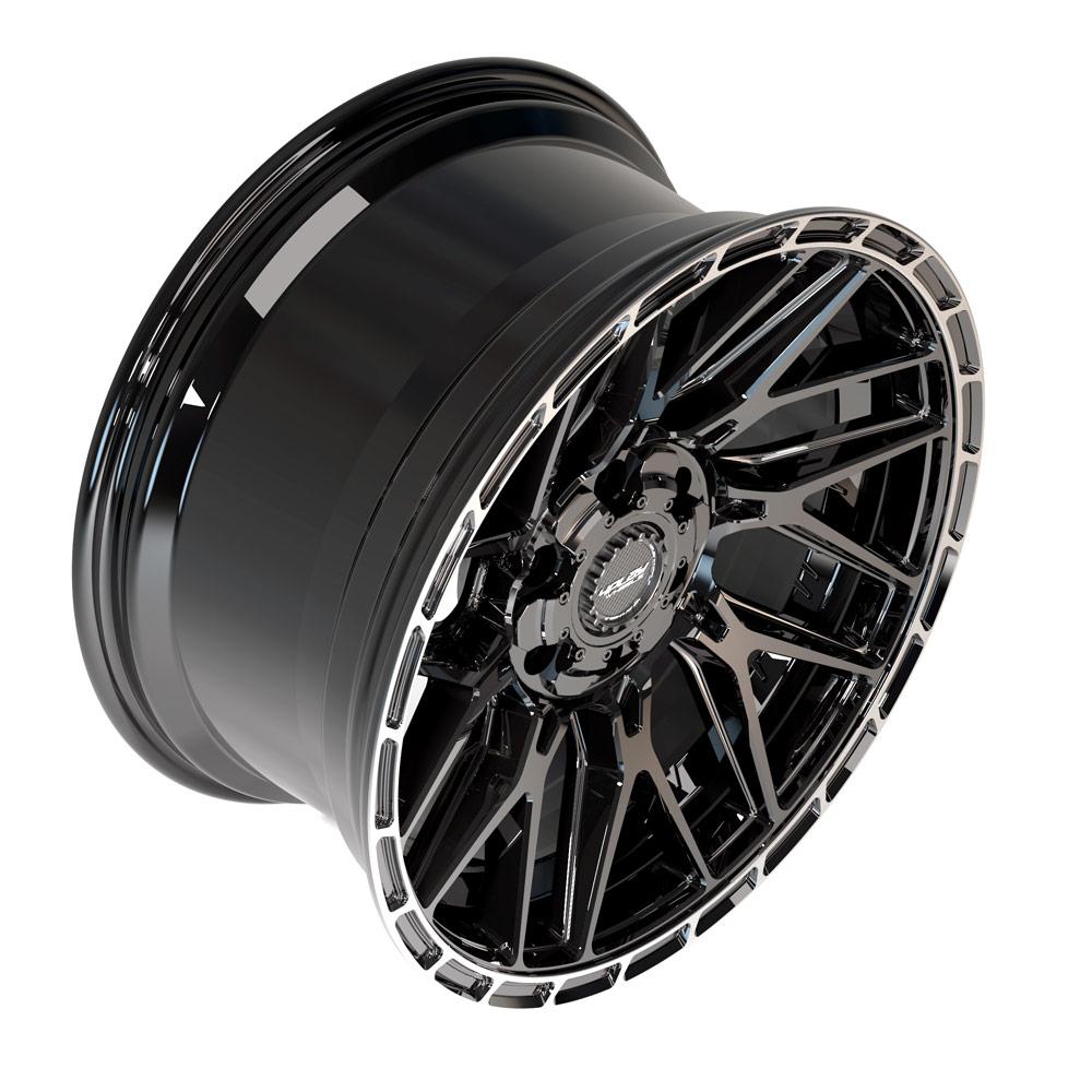 4 PLAY Wheels 4PS2 2.0 20x9 6x6" & 6x6.5" Brushed Black | GarageAndFab.com