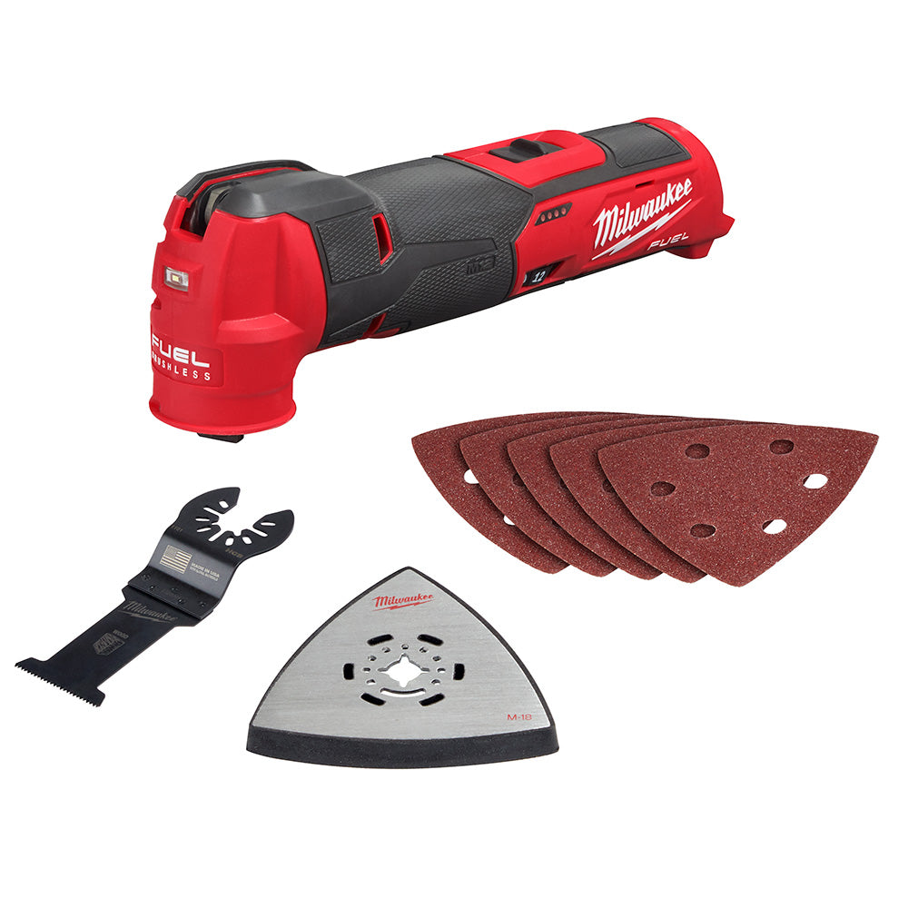 Milwaukee Electric M12 Fuel Multi Tool Bare - MLW-2526-20 | GarageAndFab.com