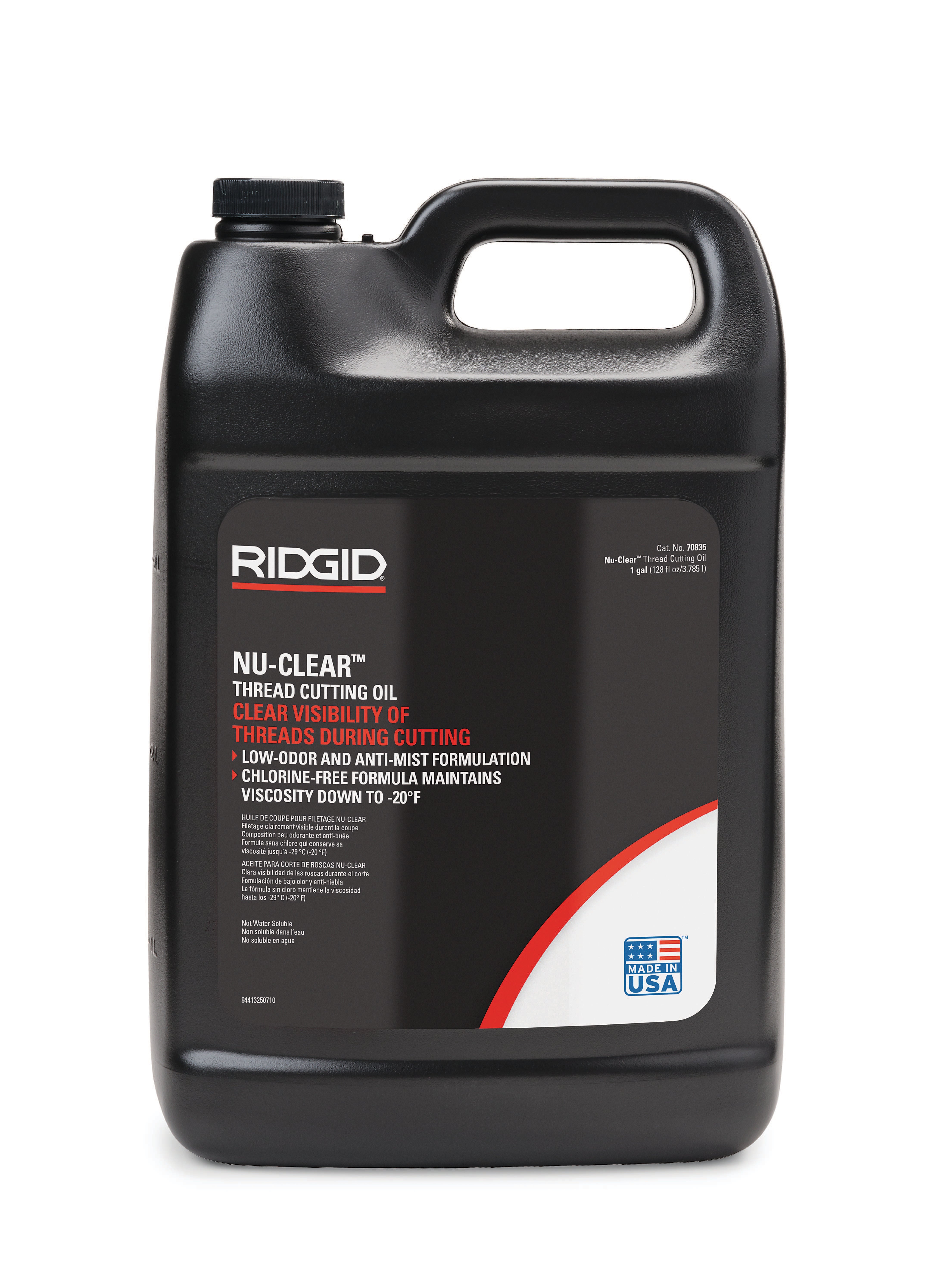 Ridgid Oil, 1 Gal Nu-Clear Threading - RGD-70835 | GarageAndFab.com