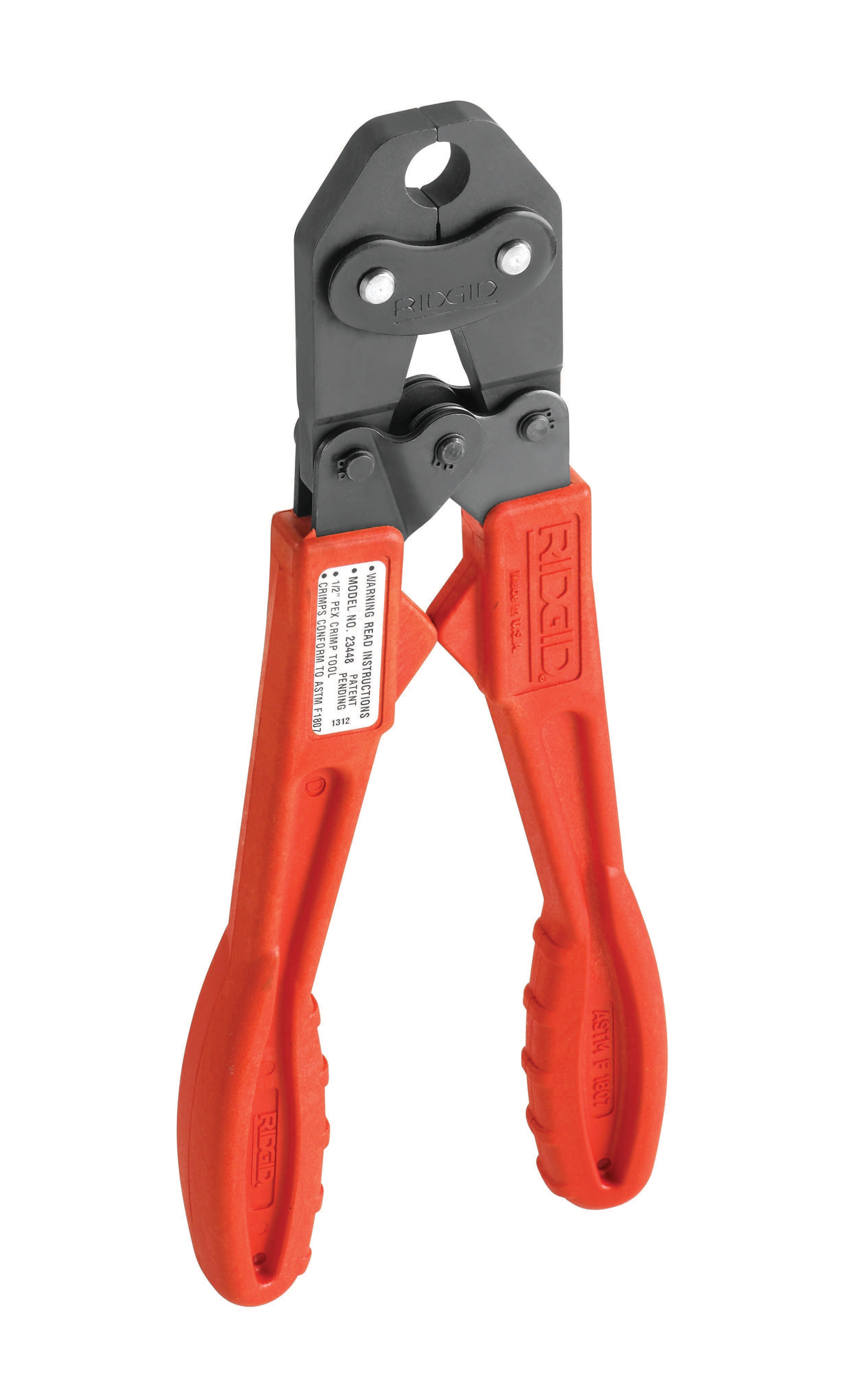 Ridgid Crimpact Tool,1/2 Astm F1807 Pex - RGD-23448 | GarageAndFab.com