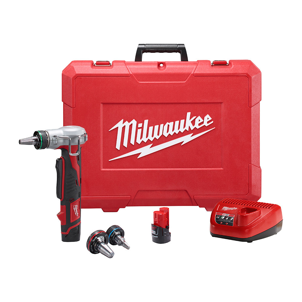 Milwaukee Electric M12 Propenex Expansion Tool Kit - MLW-2432-22 | GarageAndFab.com