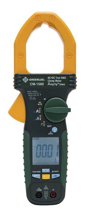 Greenlee Clampmeter, Ac/Dc (Cm-1560) - GRE-CM-1560 | GarageAndFab.com