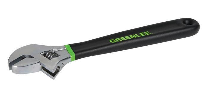 Greenlee Wrench, Adjustable 12" Dipped -GRE-0154-12D | GarageAndFab.com