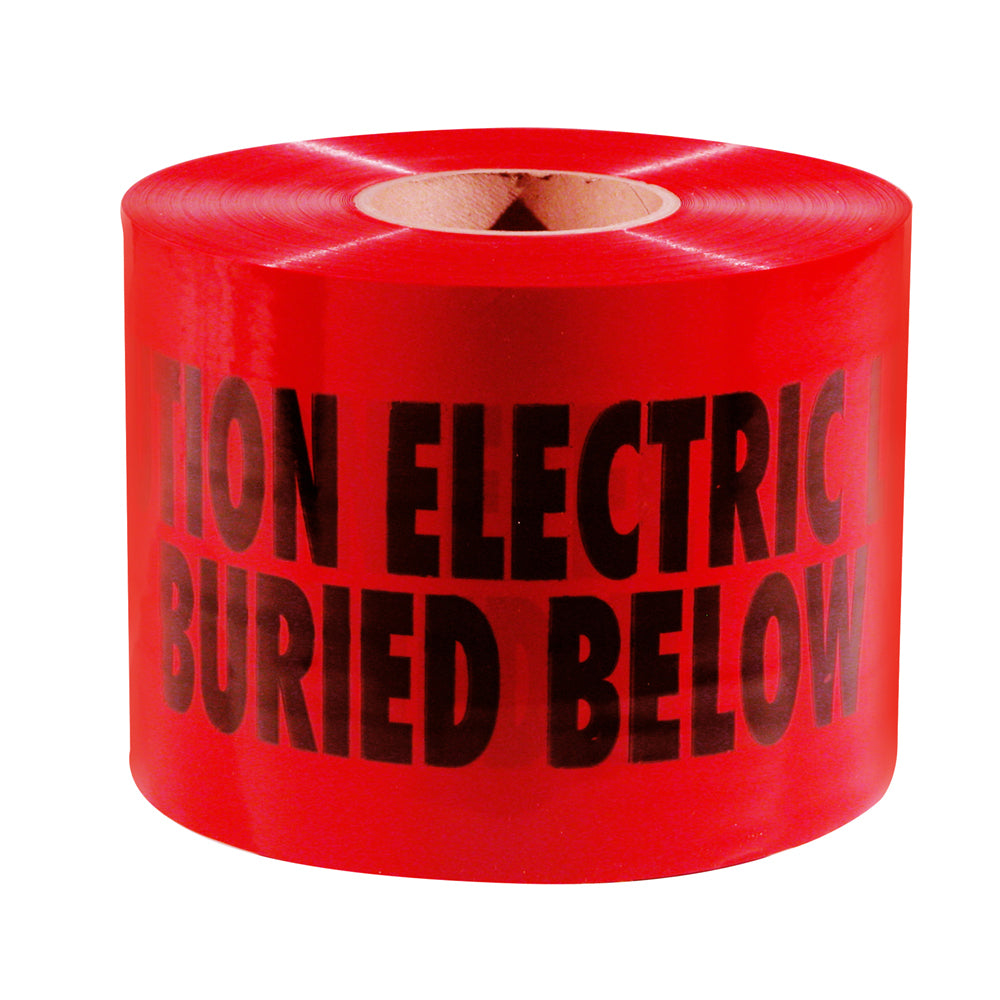 Milwaukee Electric 6X1000 Red Elctrc Line 4Mil Tape 1Rl - MLW-22-130 | GarageAndFab.com