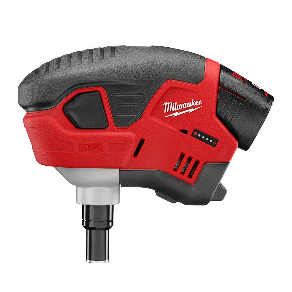 Milwaukee Electric M12 Palm Nailer Kit - MLW-2458-21 | GarageAndFab.com