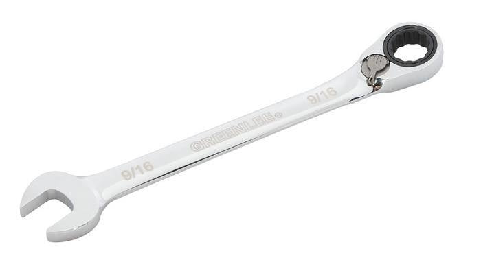 Greenlee Wrench, Combo Ratcheting 9/16" -GRE-0354-16 | GarageAndFab.com