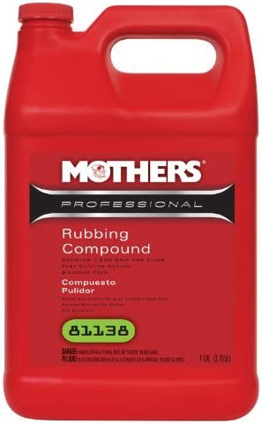 Mothers Polishes Professional Rubbing Compound 1 gal (CS 4) - 81138 | GarageAndFab.com