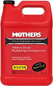 Mothers Polishes Professional Heavy Duty Rubbing Compound 1 gal (CS 4) - 81238 | GarageAndFab.com