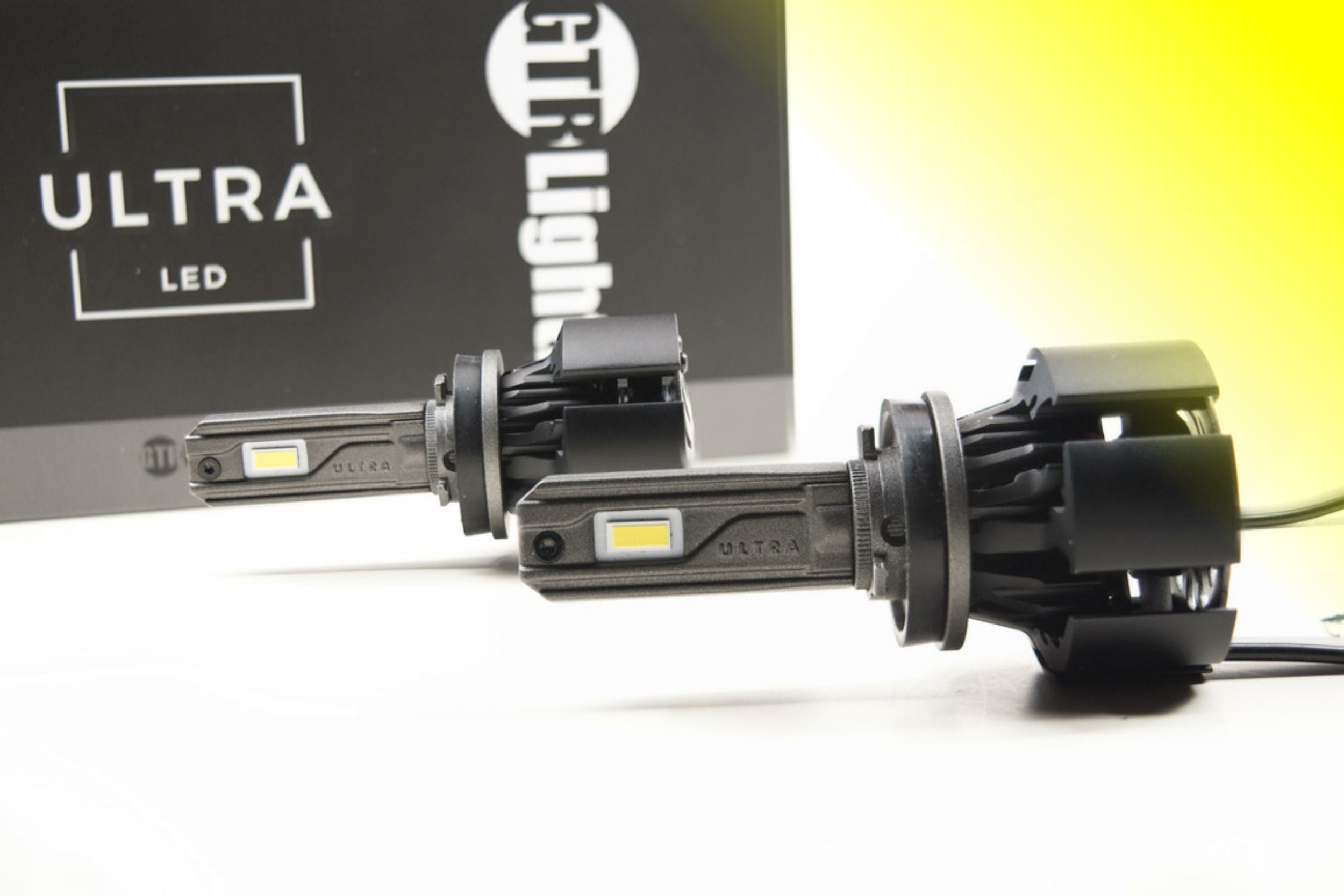 H11/H9/H8: GTR Ultra Series 2.0 (Yellow / Pair) GTR.LED731-Y-2PK | GarageAndFab.com