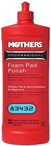 Mothers Polishes Professional Foam Pad Polish 32 oz - 83432 | GarageAndFab.com