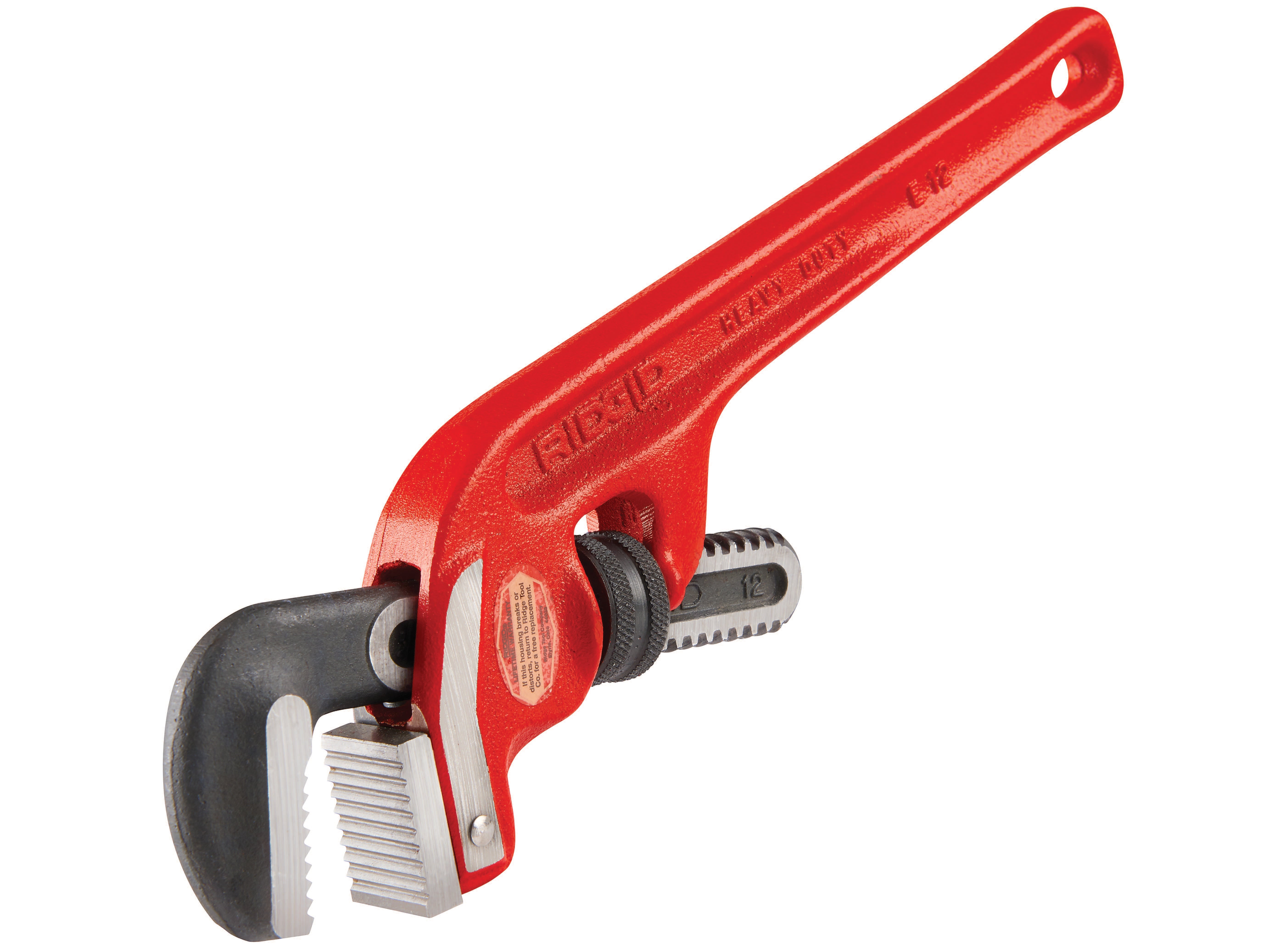 Ridgid Wrench, E12 Ridgid End Hd - RGD-31065 | GarageAndFab.com