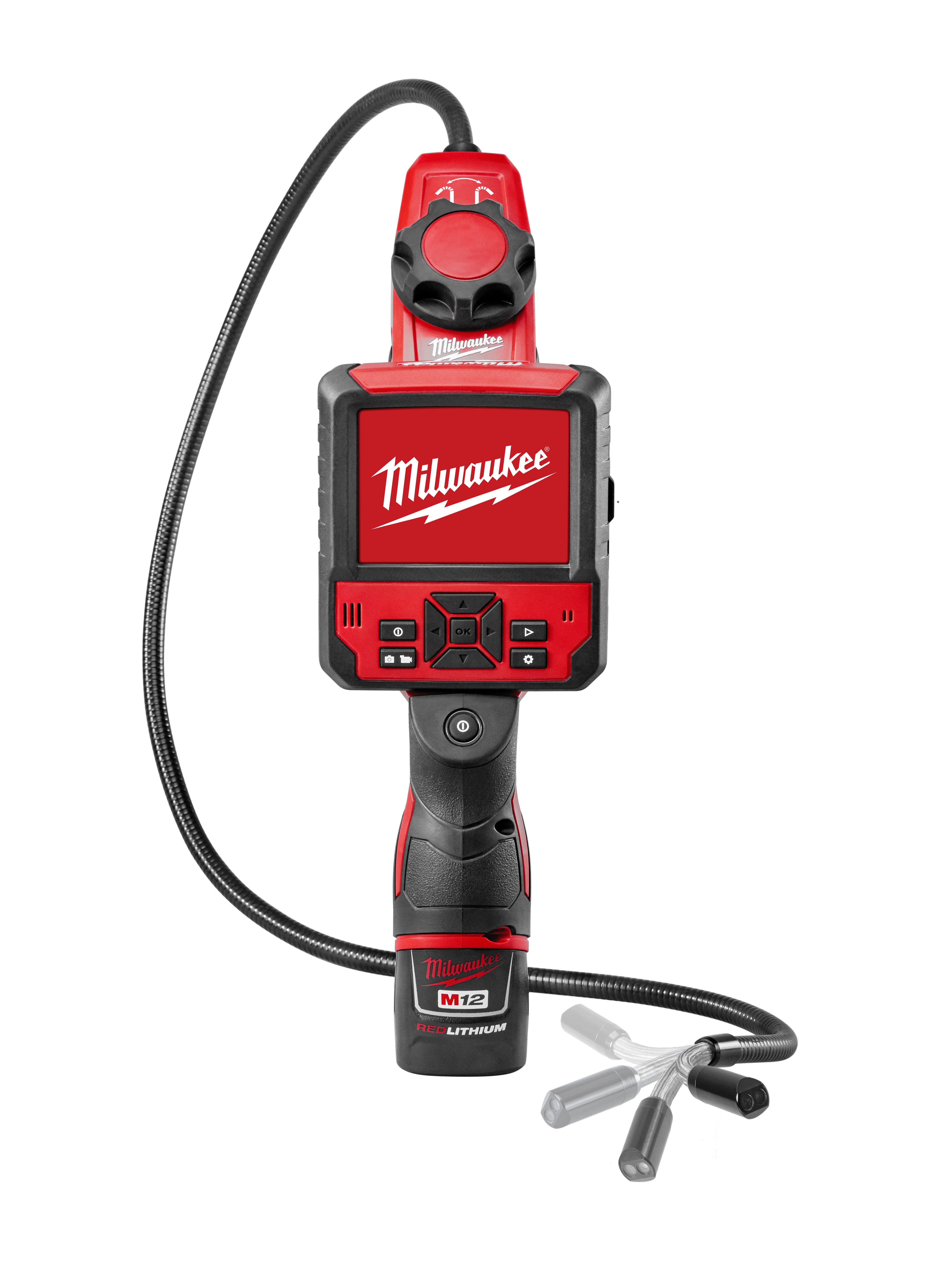 Milwaukee Electric M12 M-Spector Flex Pivot Kit - MLW-2317-21 | GarageAndFab.com