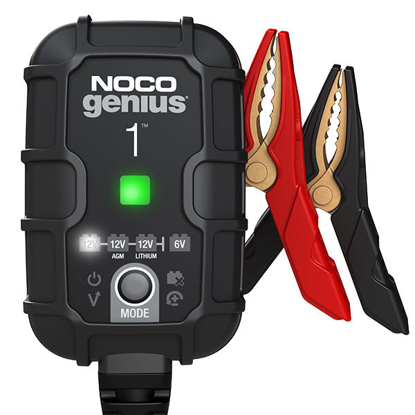 NOCO GENIUS 1 BATTERY CHARGER & MAINTAINER (GENIUS1) | GarageAndFab.com