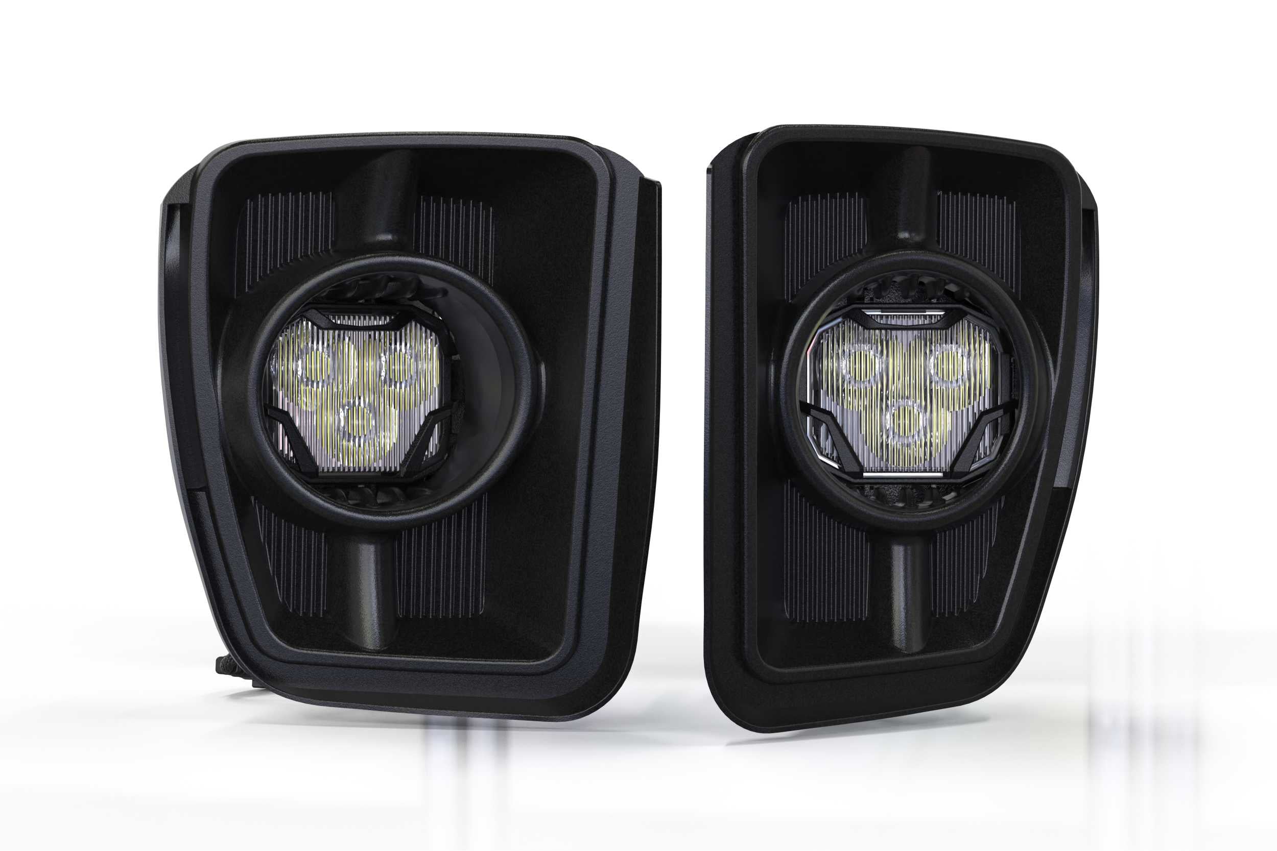 Morimoto 4Banger Fog Light Kit: 13-18 Ram 1500 (NCS White Spot Beam) 4B-FOG-RV-1000 | GarageAndFab.com