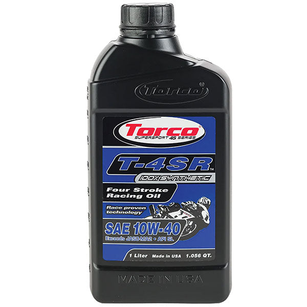 Torco T-4Sr 4-Stroke Motor Oil 12Pk (T652055C) | GarageAndFab.com