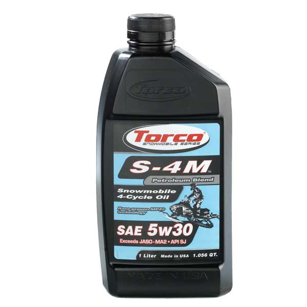 Torco S-4M Snowmobile 4-Cycle Oil Sae 12Pk (S620530C) | GarageAndFab.com