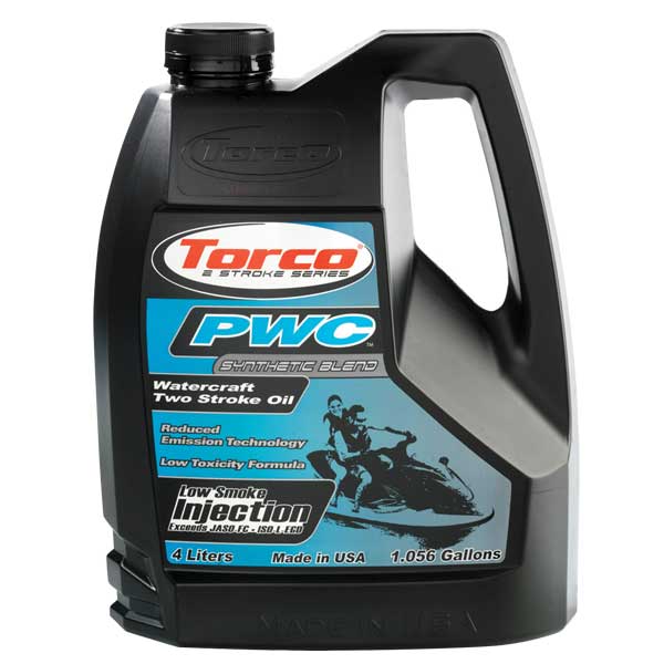 Torco Pwc Watercraft Synthetic Blend 2 Stroke Oil 4Pk (W950055S) | GarageAndFab.com