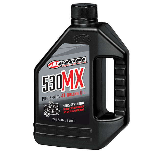 Maxima Racing Oils 530Mx 100% Synthetic 4T Oil Ea Of 12 (90901-1) | GarageAndFab.com