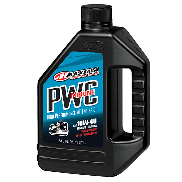 Maxima Racing Oils Pwc Marine 4T 10W40 Ea Of 12 (14901-1) | GarageAndFab.com