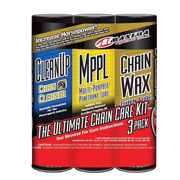 Maxima Racing Oils Chain Wax Ultimate Combo Kit Pk Of 4 (70-749203-1) | GarageAndFab.com