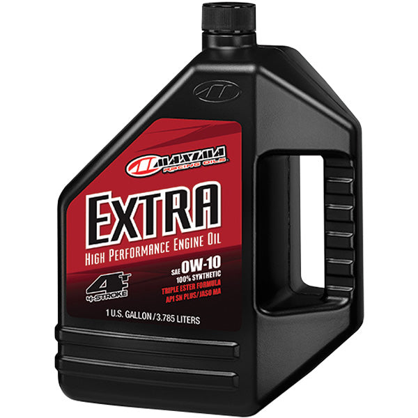 Maxima Racing Oils Extra Synthetic 4-Stroke Engine Oil 4Pk (30-139128) | GarageAndFab.com